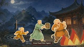 The Three Monks | A Chinese Fable About Teamwork (Paper-Cut Animation)