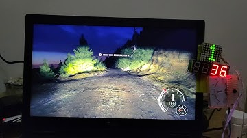Dirt Rally HUD with arduino & python driver