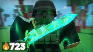The HIGHEST WINSTREAK PLAYER In Roblox Bedwars..🔥