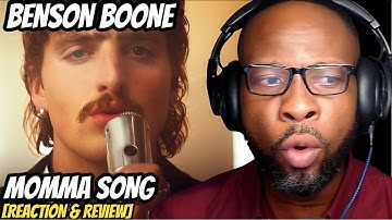 😭 THIS BROKE ME… BENSON BOONE - “MOMMA” | FIRST TIME HEARING! 💔 (EMOTIONAL REACTION)