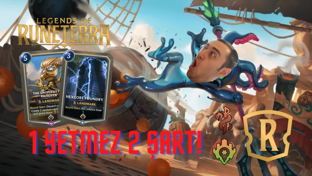 ADAM 1 YER KARTIYLA YETİNMEMİŞ 2 TANE KOYMUŞ! Teemo/Fiz İzleyici Destesi [Legends of Runeterra]