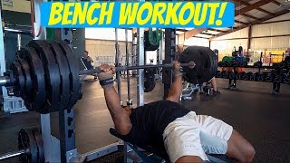 Raw Bench Workout With Accessories