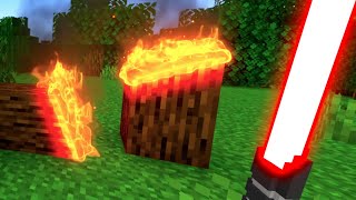 Realistic LIGHTSABER in Minecraft screenshot 3
