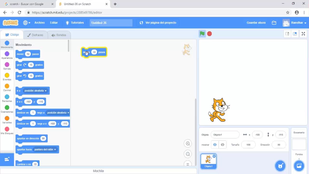 Curso de Scratch 3 Plataforma. - YouTube