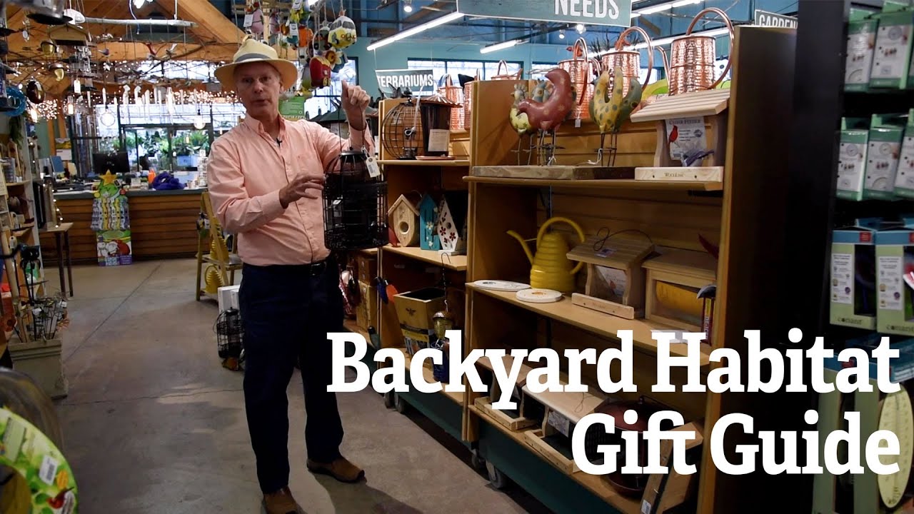 Backyard Habitat Gift Guide YouTube