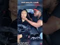 Pretending like my bf broke my neck to see how he reacts 😂😂😂#funny #prank
