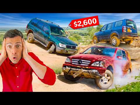 ¿Cuál es el 4x4 más RUDO de TODOS? Toyota vs Land Rover vs Mercedes