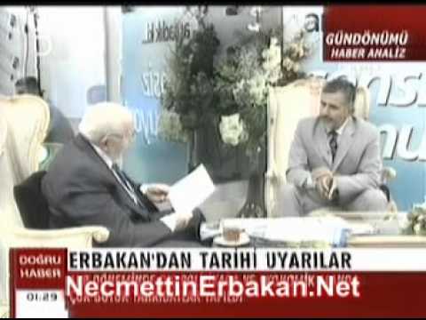 No 187 Prof. Dr. Necmettin ERBAKAN Gündönümü Haber Analiz ÖZEL 19-07-2007 Perşembe (TV 5) cd-B