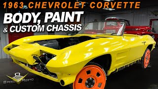 1963 Chevrolet Corvette Roadster ReDo:  Bodywork and Paint Repairs at the V8 Speed and Resto Shop