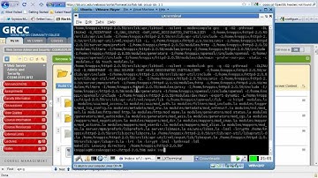 Lecture lab: Compile Apache 2 Server with SSL and Create SSL Certificates