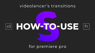 Seamless Transitions for Premiere Pro V3 - What's new - How to use