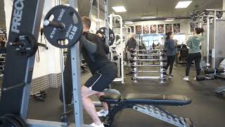 Smith Machine Box Squat