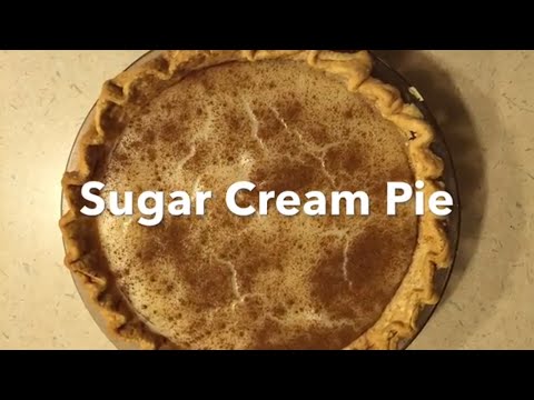 How to Make Sugar Cream Pie