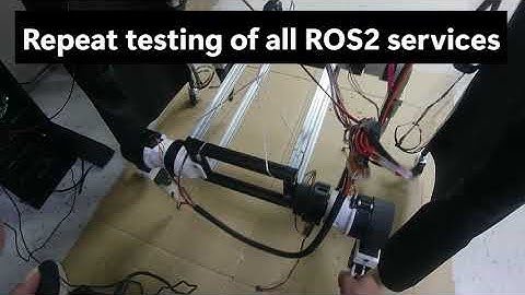 Testing ROS 2 nodes for Pilla Quadruped Robot