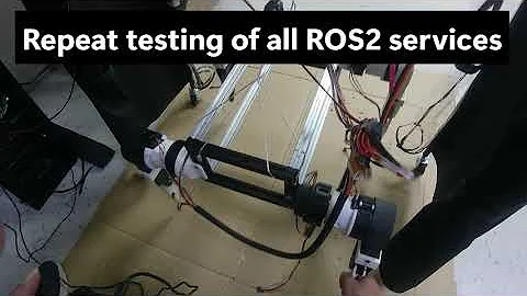 Testing ROS 2 nodes for Pilla Quadruped Robot