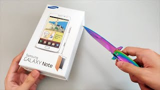 Unboxing: Samsung Galaxy Note 1 in 2021