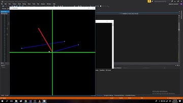 algoritmo para dibujar una recta con OPENGL