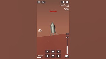 Landing on Mars in Spaceflight simulator 1.52! #shorts