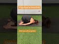 4 Yoga Poses for Stress Relief🧘‍♀️