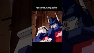 Hear Peter Cullen in his (optimus) prime. #TransformersTheMovie