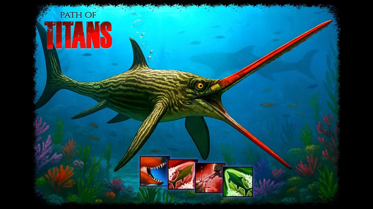 🔴LIVE | Eurhinosaurus - Самый быстрый водный хищник | PATH OF TITANS