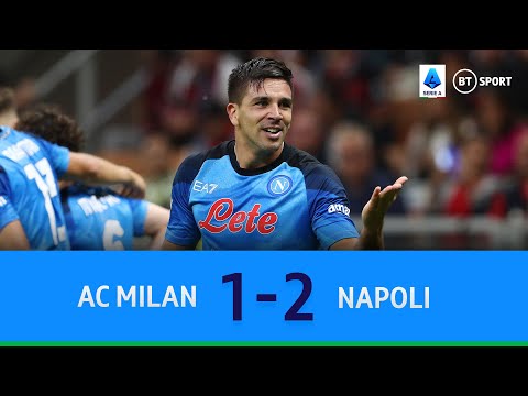 Ac milan v napoli (1-2) | simeone's winner ends milan's 22-game unbeaten run | serie a highlights