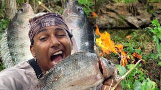 🌴 BUSHCRAFT, SURVIVAL FISHING & OPEN-FIRE COOKING IN JAMAICA! 🎣🔥