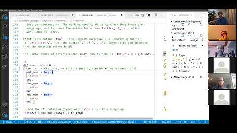 LftCM2020: Order structures - Kevin Buzzard