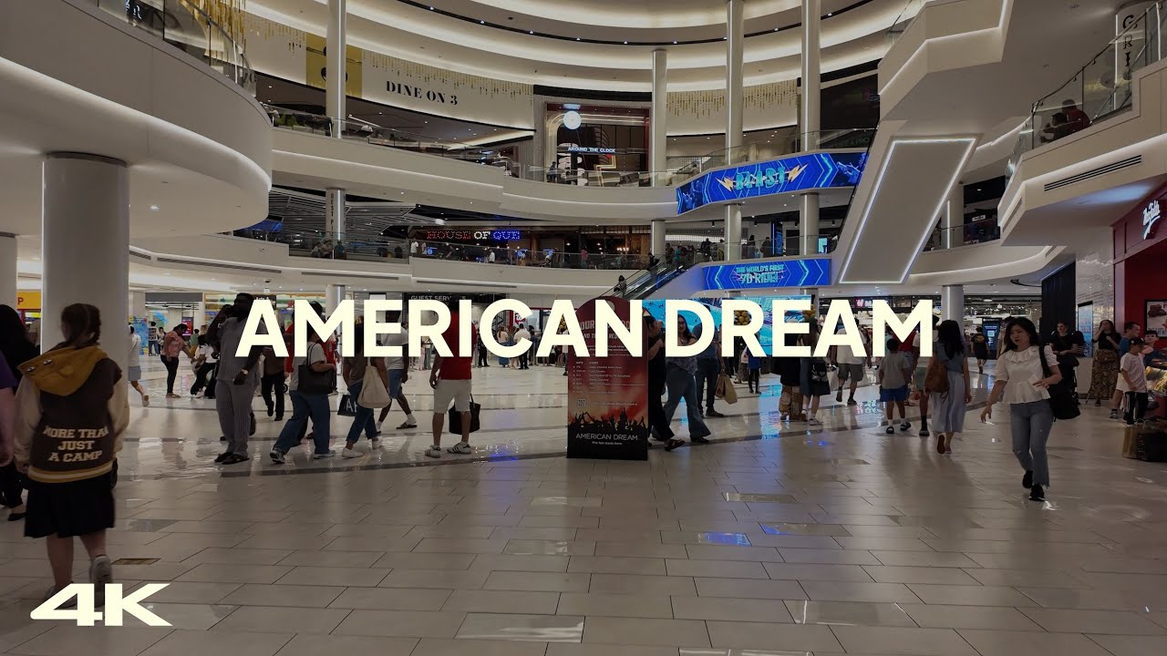Mall Walk American Dream, the Second Largest Mall in the United States ...