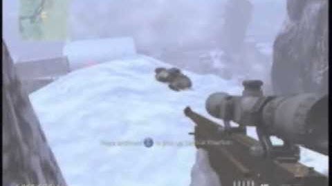 MW3-fully out of map and on top of map-outpost