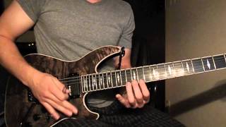 Scar Symmetry - The Anomaly (Guitar Solo Cover)