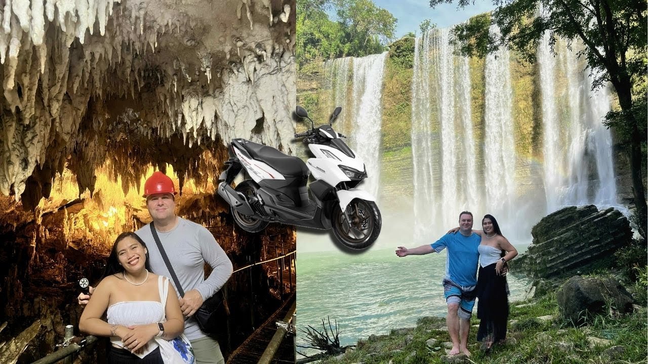 Приключение на мотоцикле – пещеры Мабинай – водопад Нилудхан!