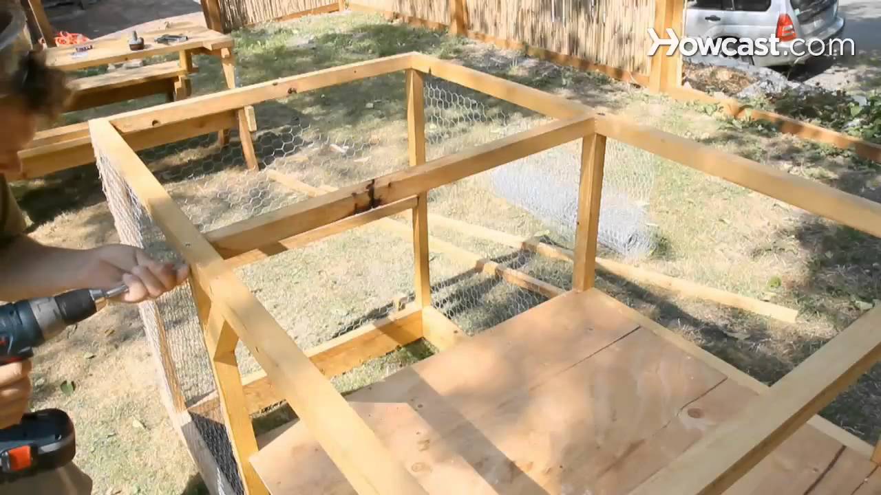 How to Build a Chicken Coop - YouTube