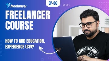 How To Add Your CV In Freelancer.com Profile | Freelancing Course In Hindi/Urdu | EP 06 | MrGenius