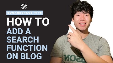How to Add a Search Function on Your Squarespace Blog