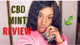 CBD MINTS REVIEW : Tillman’s Tranquil - Watch me Try CBD Edible Demo