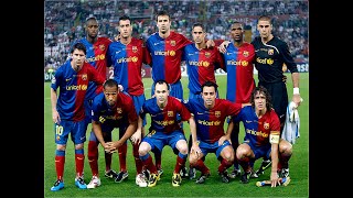 Guessing every FC Barcelona line-up since 2010 in only 3 minutes!!!!!