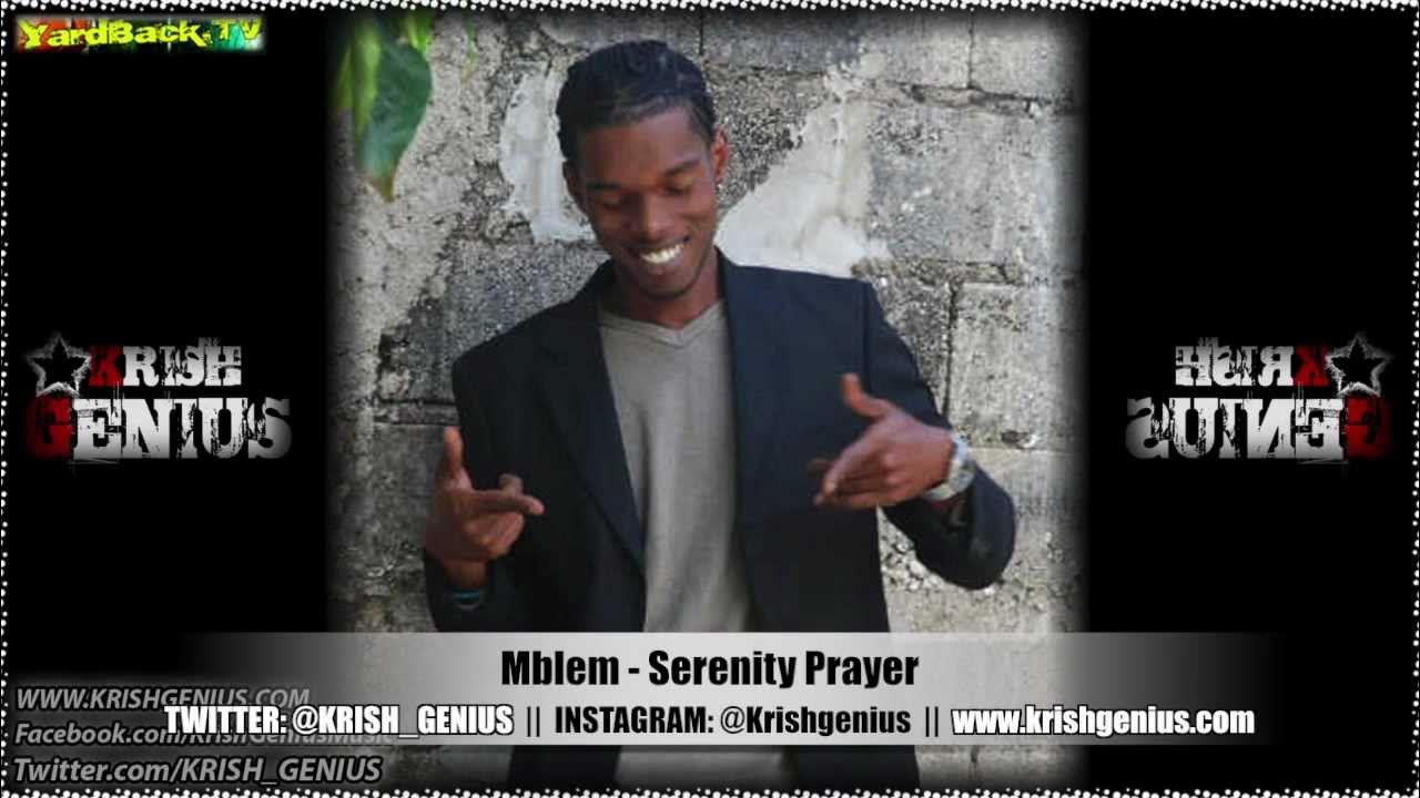 Mblem Serenity Prayer Contagious Riddim Feb 2013 YouTube mblem-serenity-prayer-contagious-riddim-feb-2013-youtube