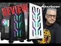 🔥 Review Gabinete Gamer Sharkoon Elite Shark CA300T com 4 FANS ARGB 💥  Full Tower Sofisticado !!!