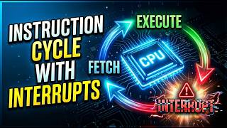 Instruction Cycle with Interrupts Explained | Fetch, Execute, Interrupt Cycle (COAL)