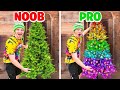 7 WAYS To Decorate Your CHRISTMAS TREE! Challenge