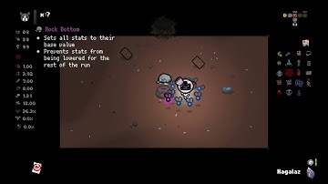 When you finallly found Rock Bottom in Repentance with... Glitched Crown...