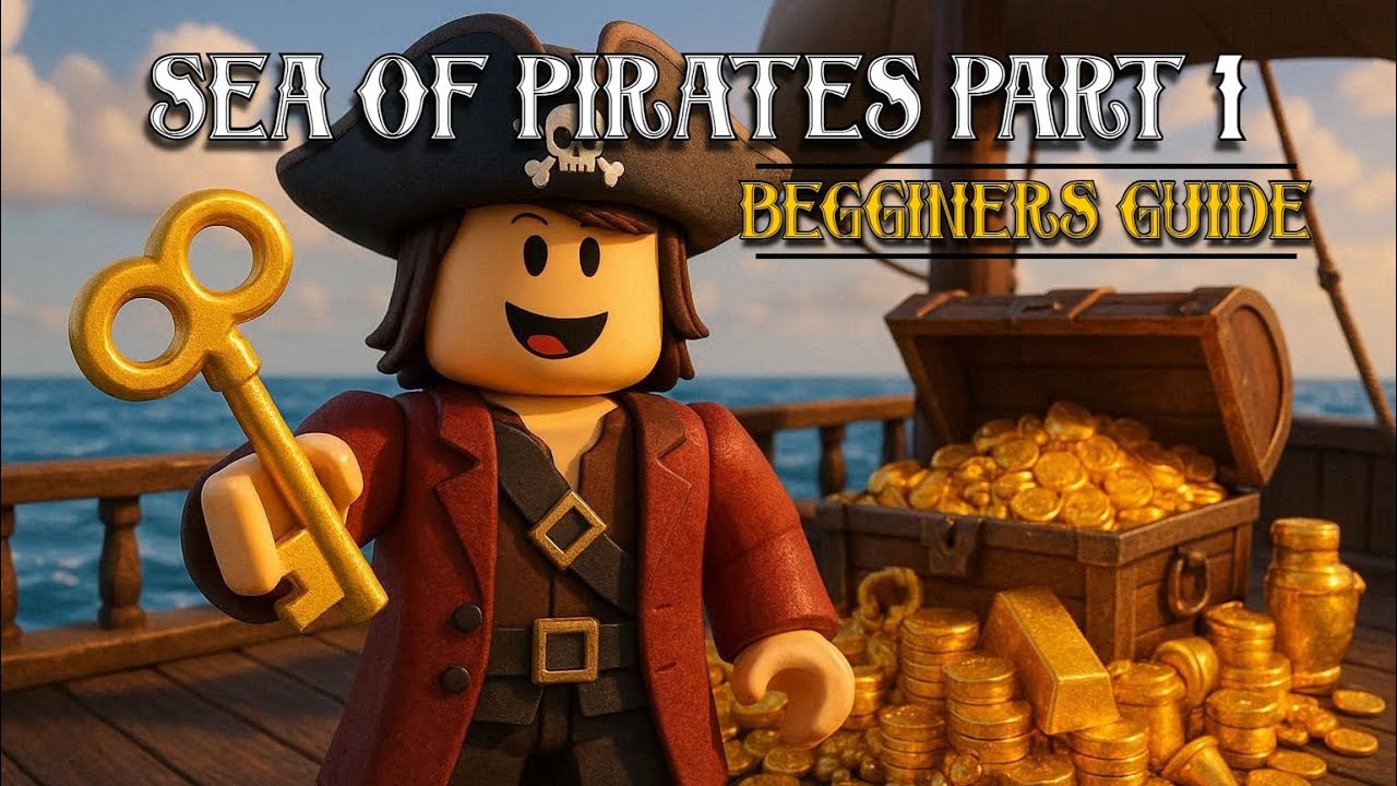 Sea of Pirates Beginners Guide PT.1 - Gold Cave | Roblox 