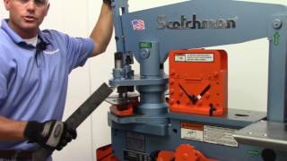 Scotchman 5014ET - 50-Ton Hydraulic Ironworker - USA made