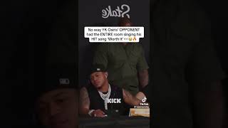 Yk Osiris Opponent Has The Crowd Singing Worth It