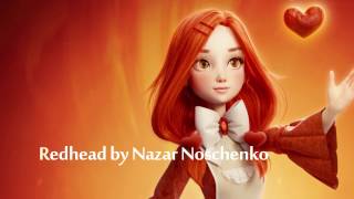Redhead by Nazar Noschenko (Miyuli character)