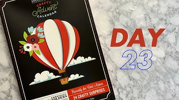 Crafty Advent Calendar Day 23 from @spellbinders! #shakercard