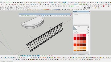 CÁCH ĐƯA LAN CAN THẲNG VÀO BAN CÔNG CONG BẰNG PLUGIN SHAPE BENDER