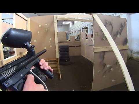 Пейнтбол от первого лица. 3х3. №1 / Paintball first person