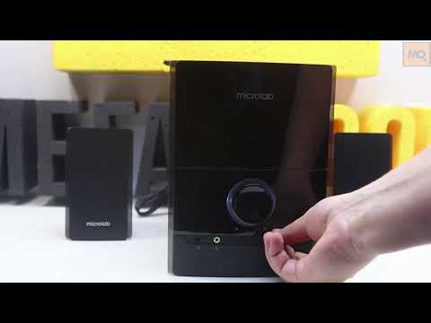 Microlab M-500 обзор акустики 2.1